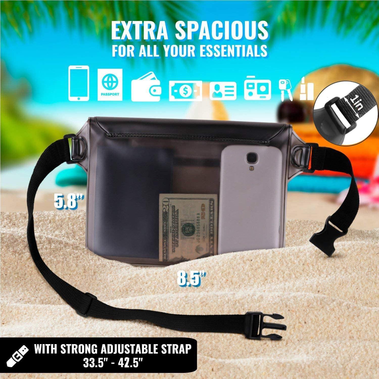 Thumbnail 2 de AiRunTech Waterproof Fanny Pack, 10m