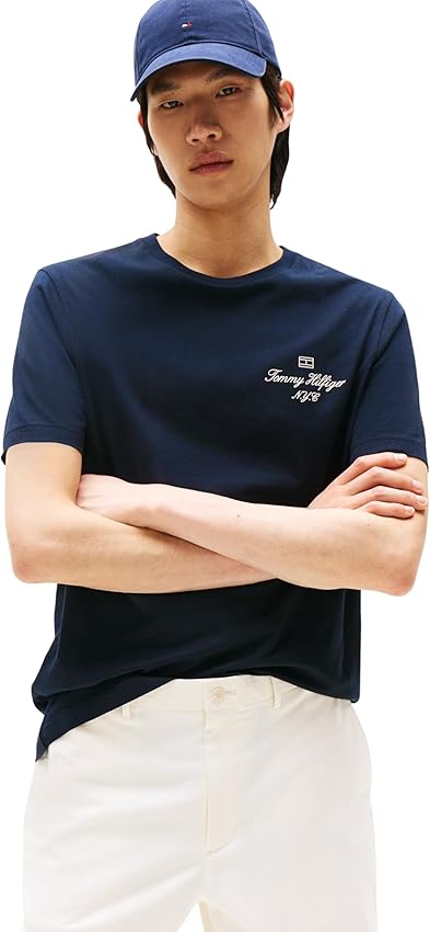 Thumbnail 4 de Tommy Hilfiger Outline Script tee camiseta XL