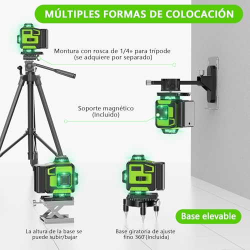 Thumbnail 3 de karzu Nivel Láser Autonivelante 360