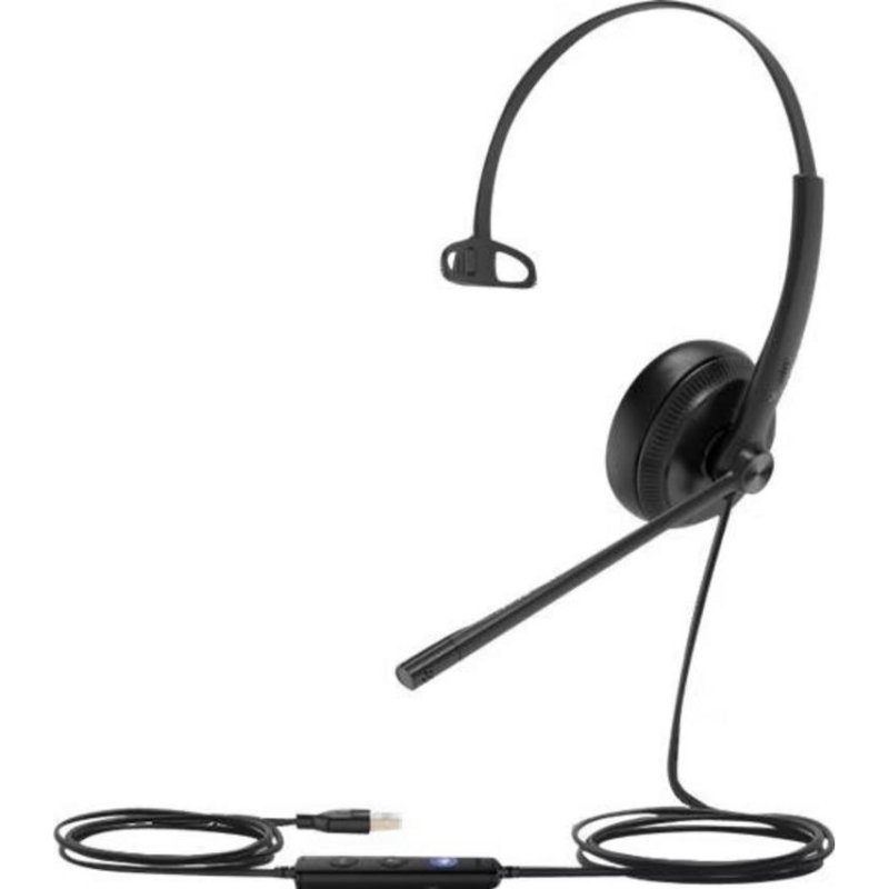 Detalle 1 de Yealink YHS34 Lite Mono, auricular con micrófono unidireccional para teléfono IP