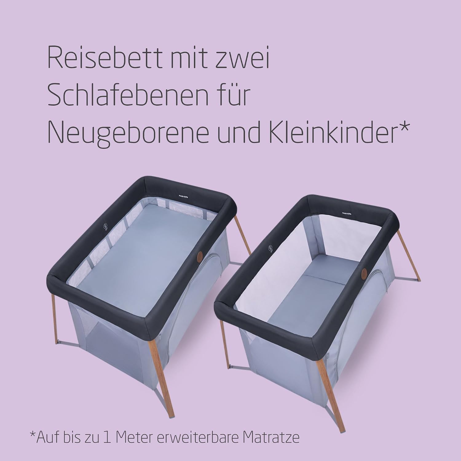 Thumbnail 1 de Maxi-Cosi Iris2: 2-in-1 Reisebett für Babys von Geburt bis 3 Jahre (0–15 kg)