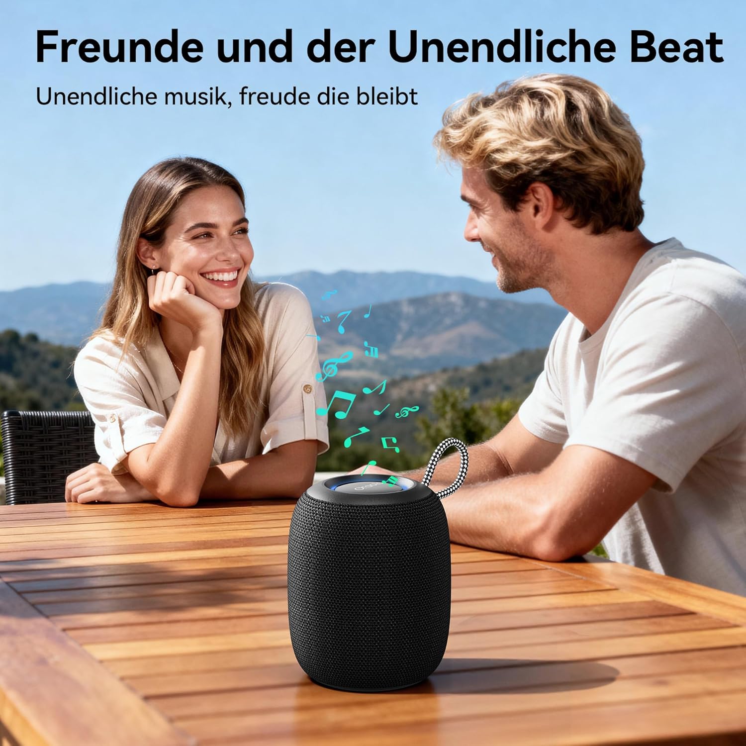 Detalle 2 de oraolo Bluetooth Lautsprecher 15 W mit IPX7