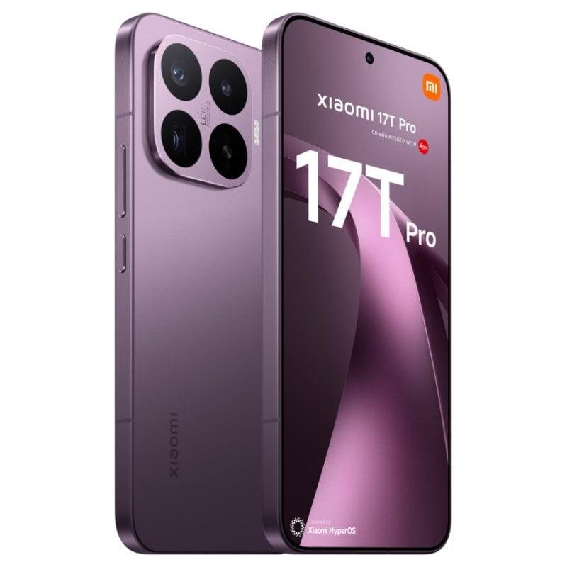 Detalle 2 de Xiaomi 17T Pro 5G 12GB/512GB 6.83'' Violetas oscuras: rendimiento y fotografía sin límites