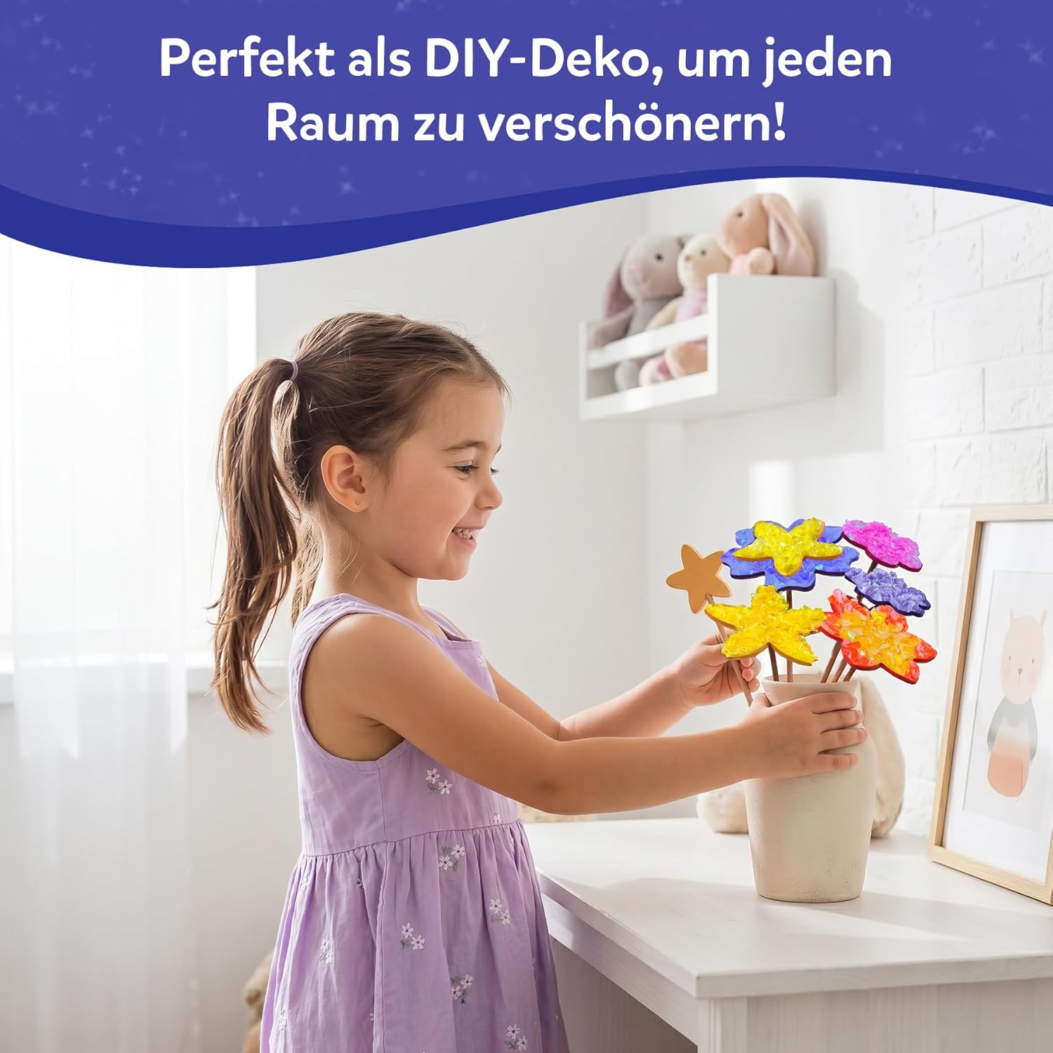 Thumbnail 4 de Skillmatics Poke-in Kunst – Blumenstrauß DIY-Bastelset für Kinder (4–9 Jahre)