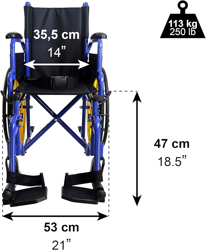 Detalle 2 de PEPE Mobility Silla de ruedas infantil 113 kg