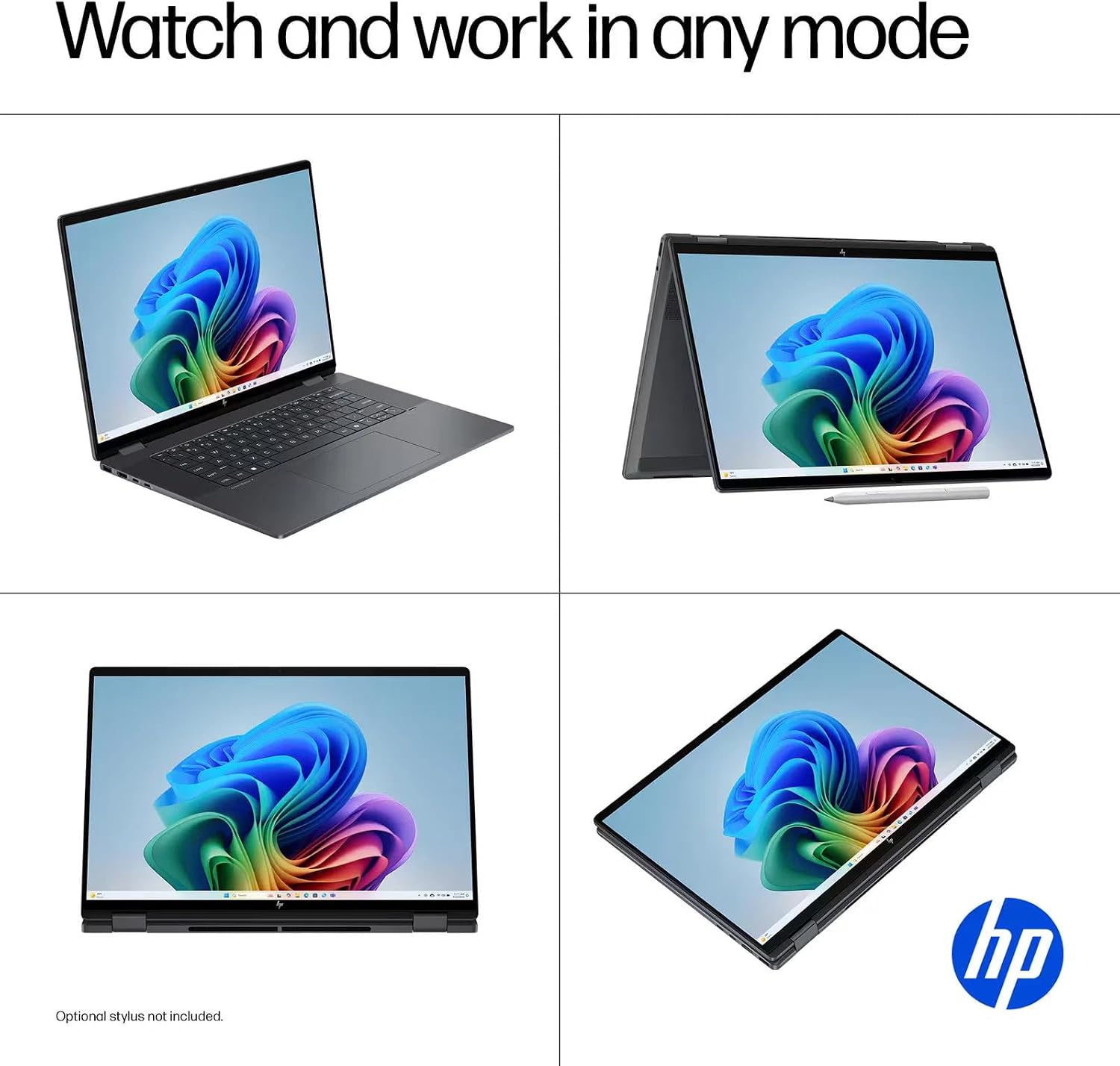 Detalle de HP 2-in-1 laptop, 16-inch