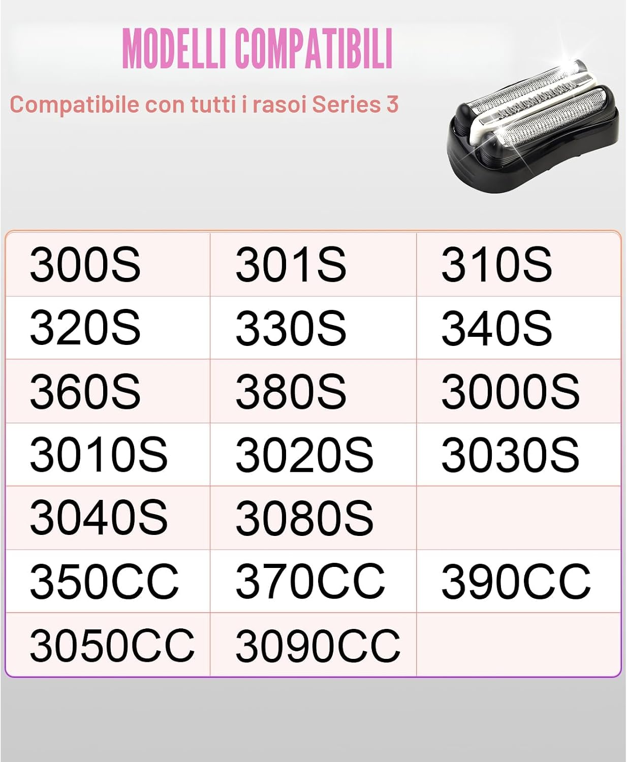 Thumbnail 2 de Testine 32B per rasoio serie 3