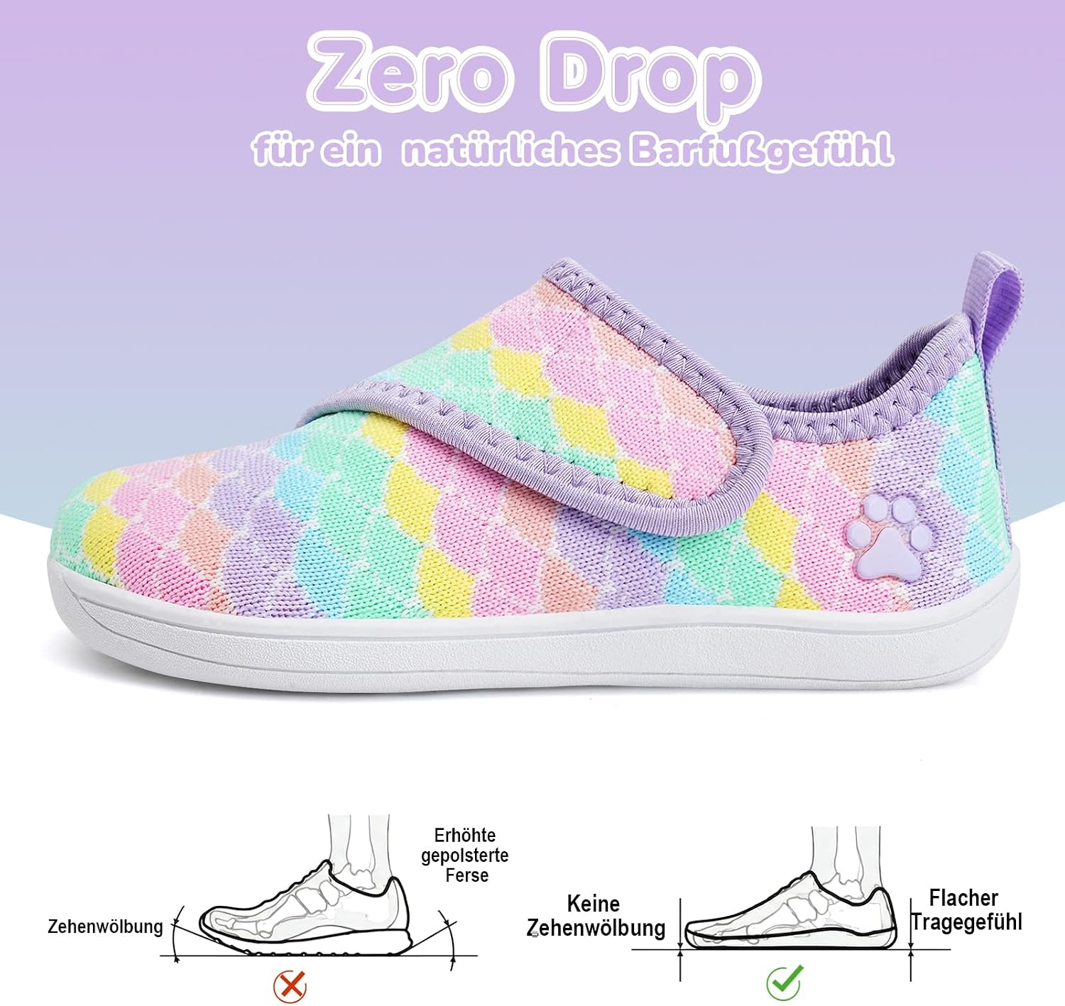 Detalle 2 de Barfußschuhe IceUnicorn Baby für Kleinkinder