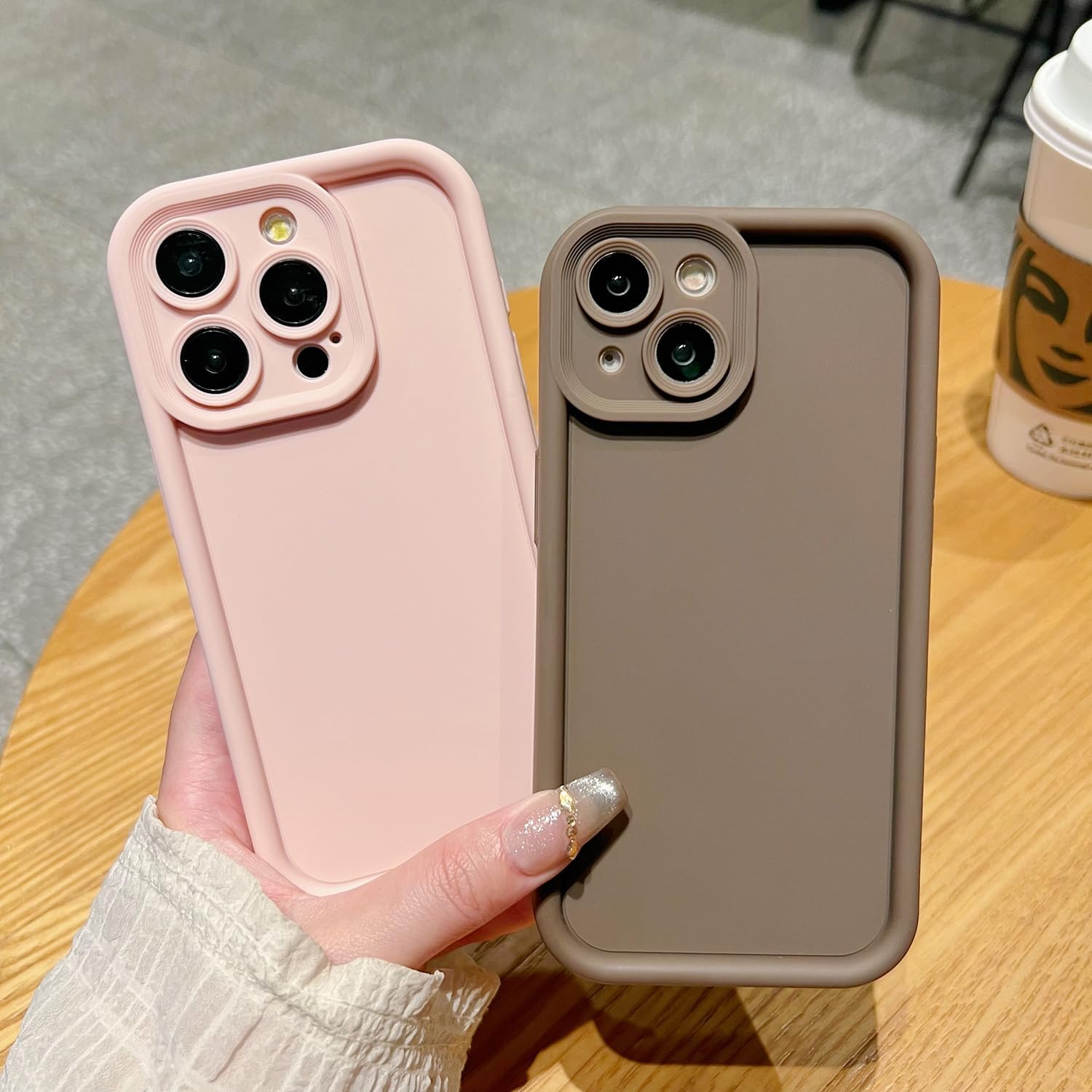 Detalle 2 de Puxicu iPhone 15 Case, Slim TPU