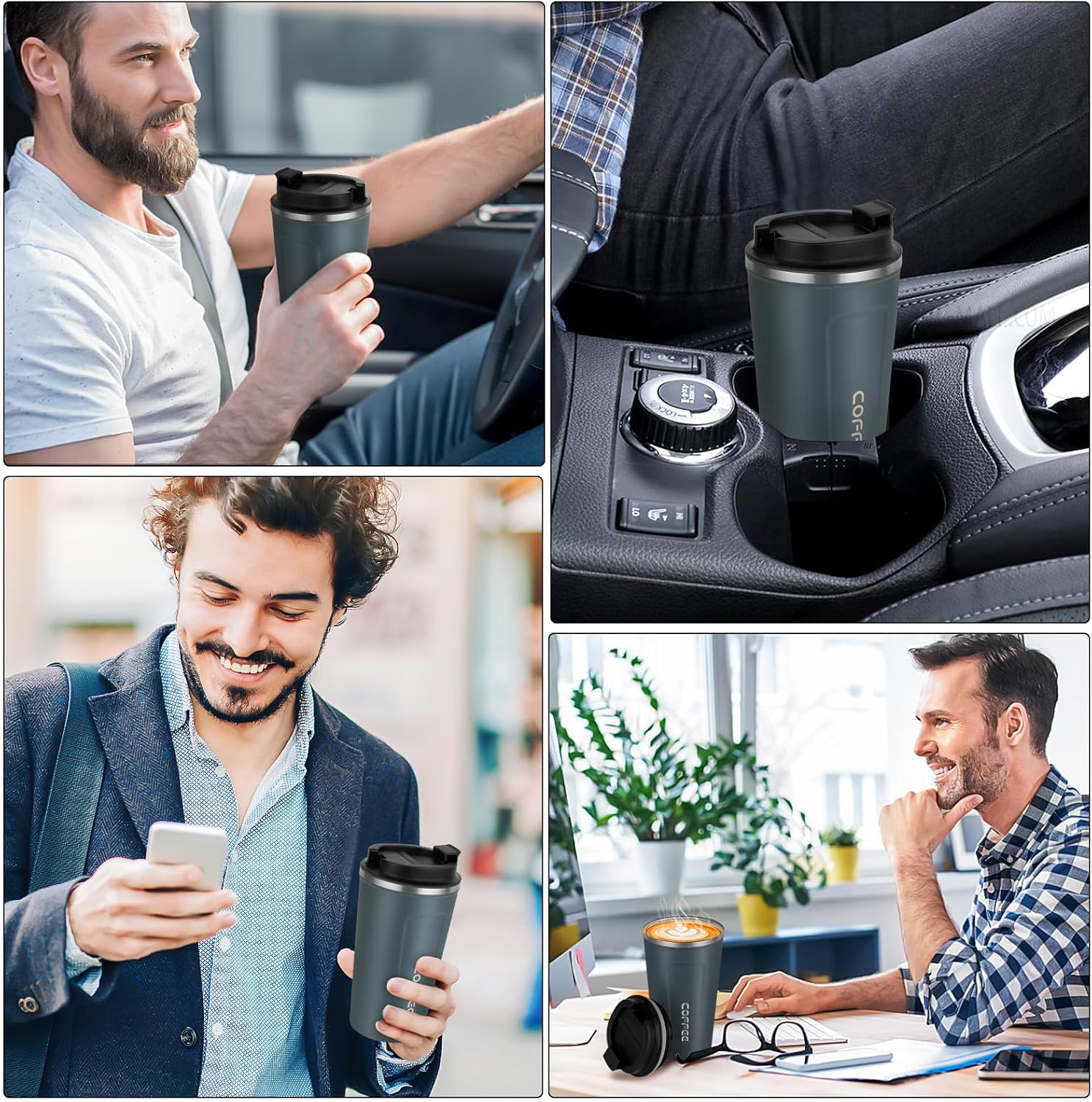 Thumbnail 7 de Goodatech Taza Térmica de Acero Inoxidable 18oz