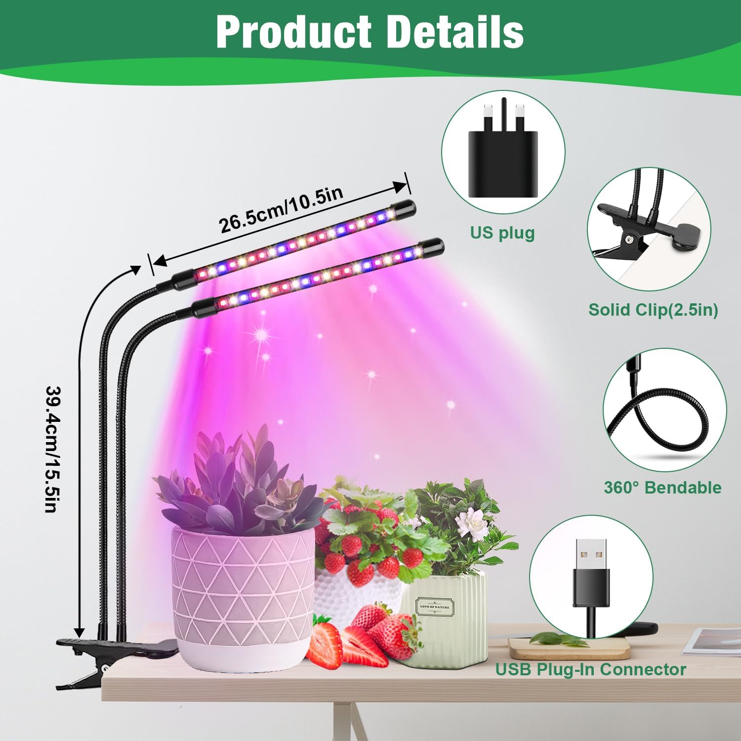 Thumbnail 4 de Garpsen Grow Lights for Indoor Plants