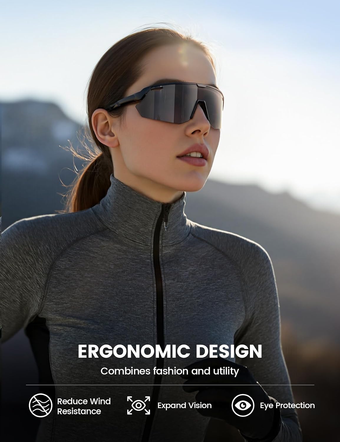 Thumbnail 4 de Lamicall Polarized Cycling Sunglasses 24g