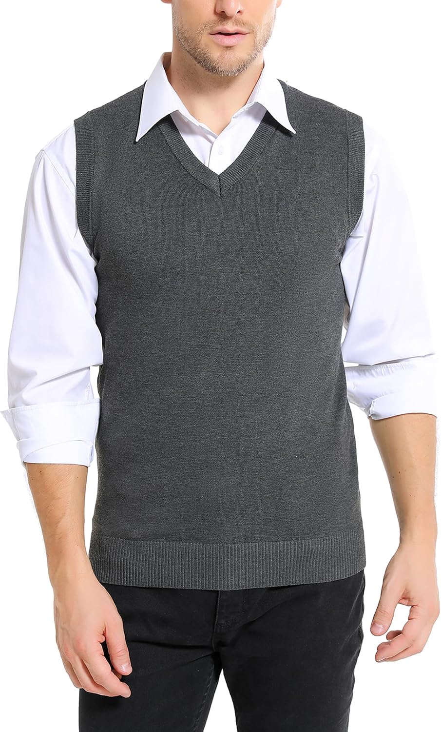 Detalle 2 de iClosam Gilet Maglione Smanicato in Cotone