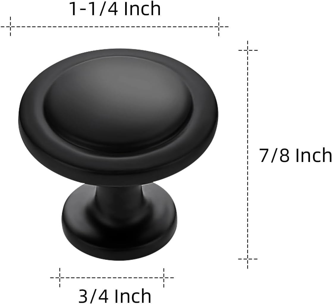 Detalle de Ravinte Cabinet Knobs, 30-Pack