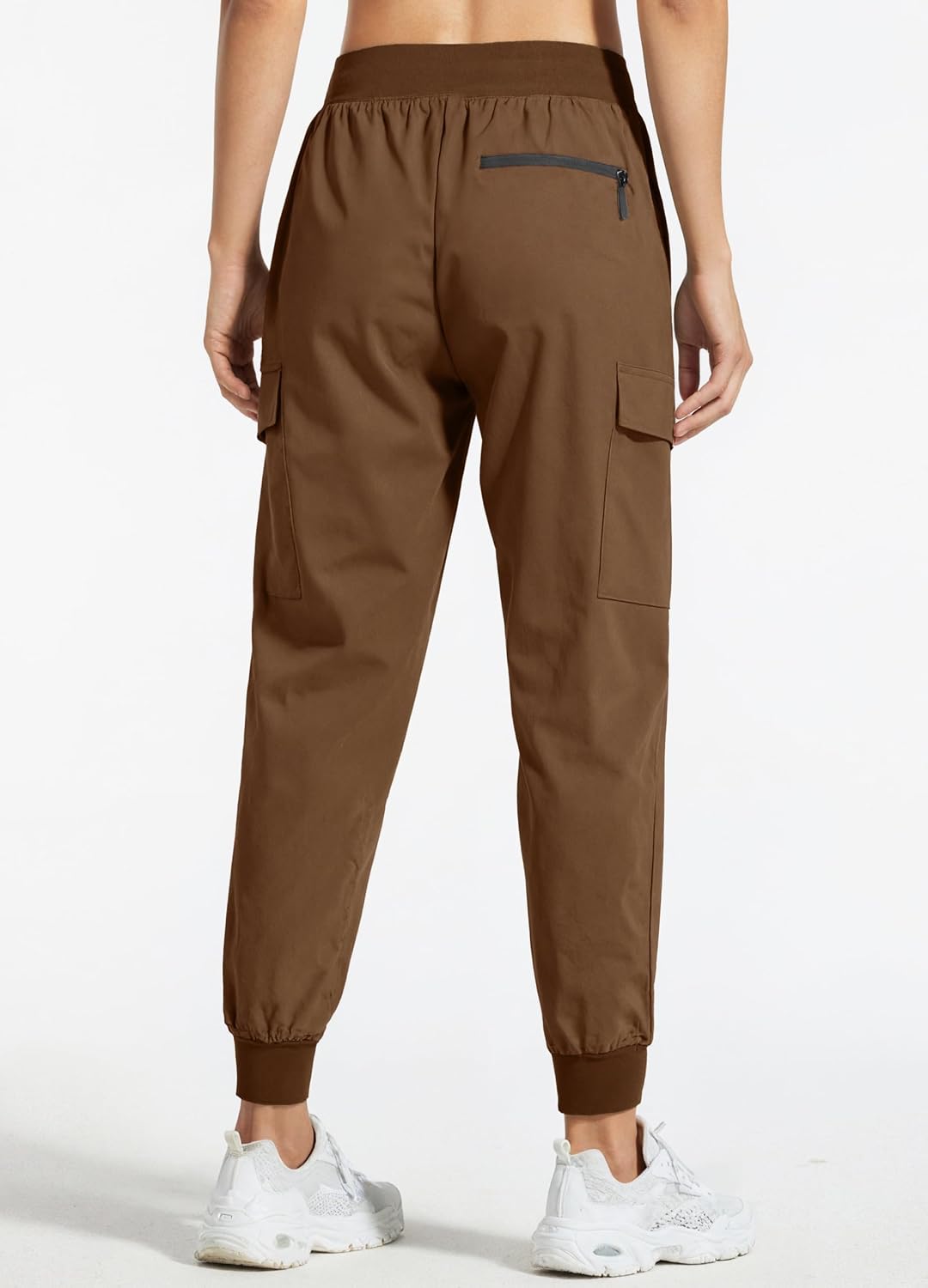 Detalle 2 de Libin Damen Cargohose Jogginghose – Leichte, wasserdichte Outdoor-Hose für Trekking und Freizeit