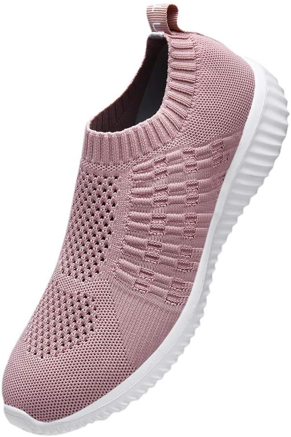 Thumbnail 1 de TIOSEBON Damen Slip-On Laufschuhe – Atmungsaktives Mesh, leichte Freizeitschuhe