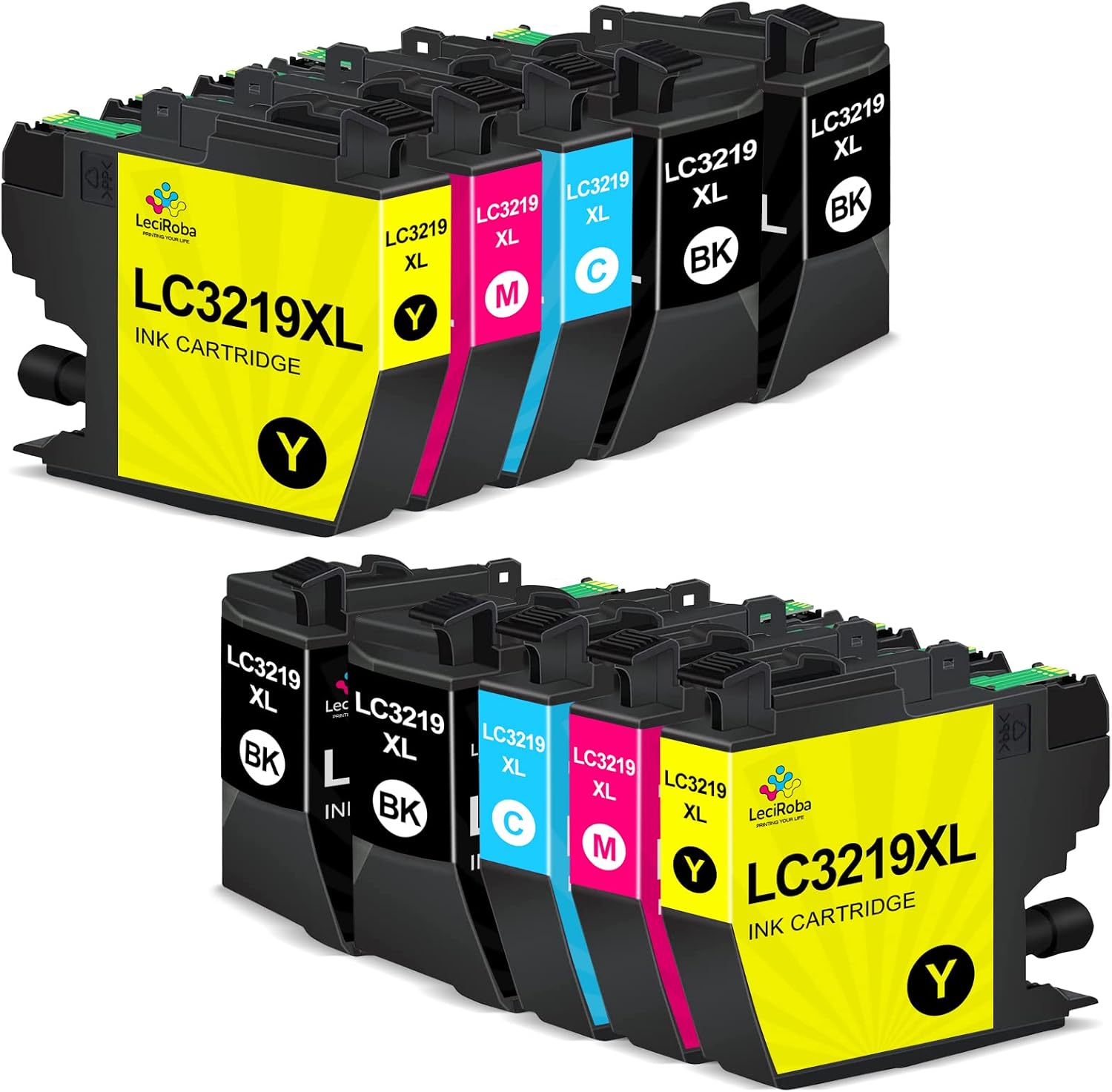 Detalle de LeciRoba LC3219XL Cartucce 10PACK 🖨