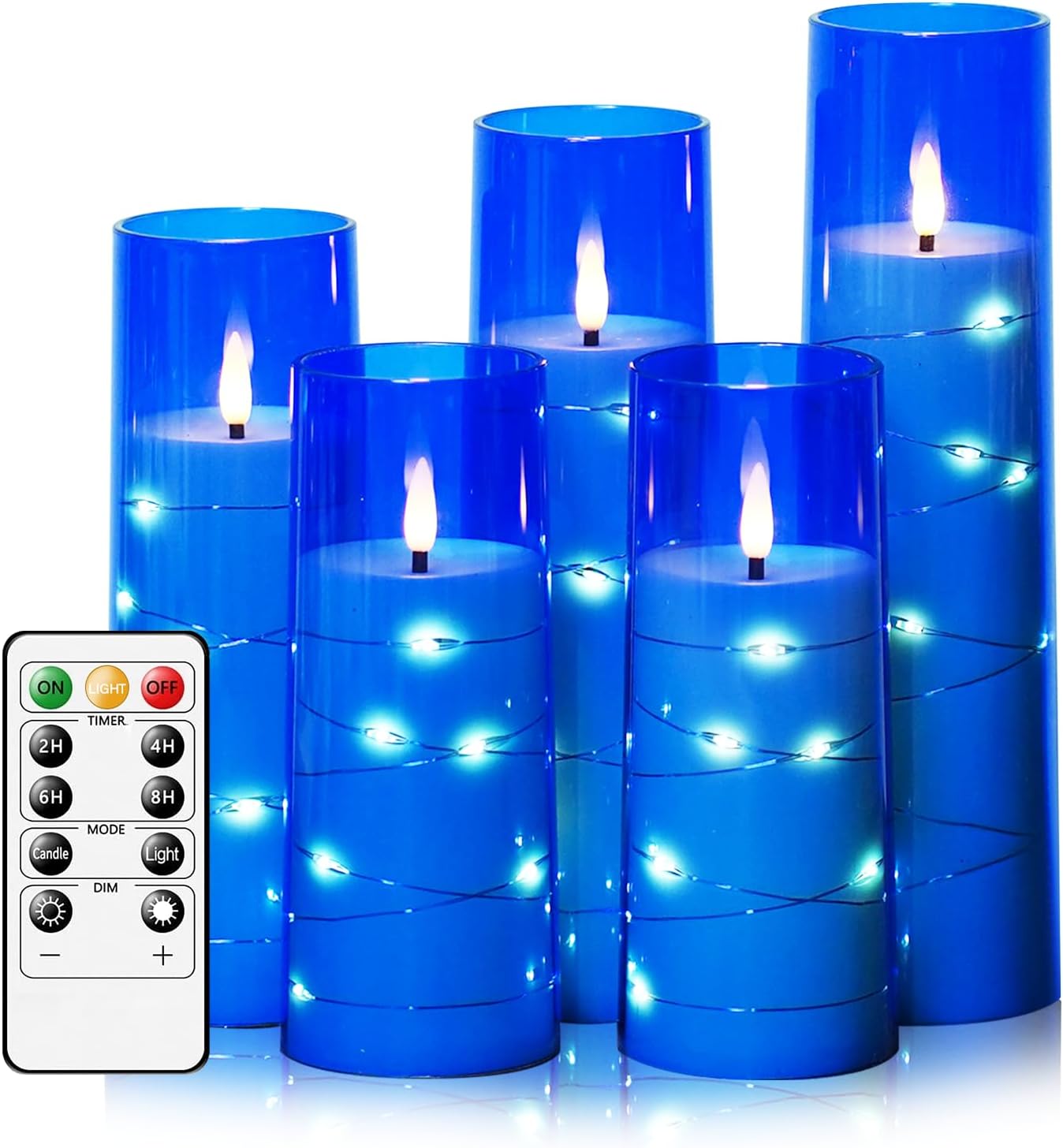 Thumbnail 6 de kakoya Flameless Candles 5pc for Home 🕯