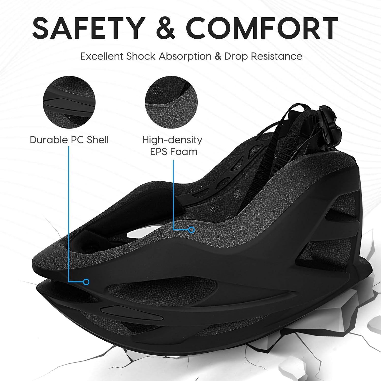 Detalle 2 de DmTown Bike Helmet 55-62cm