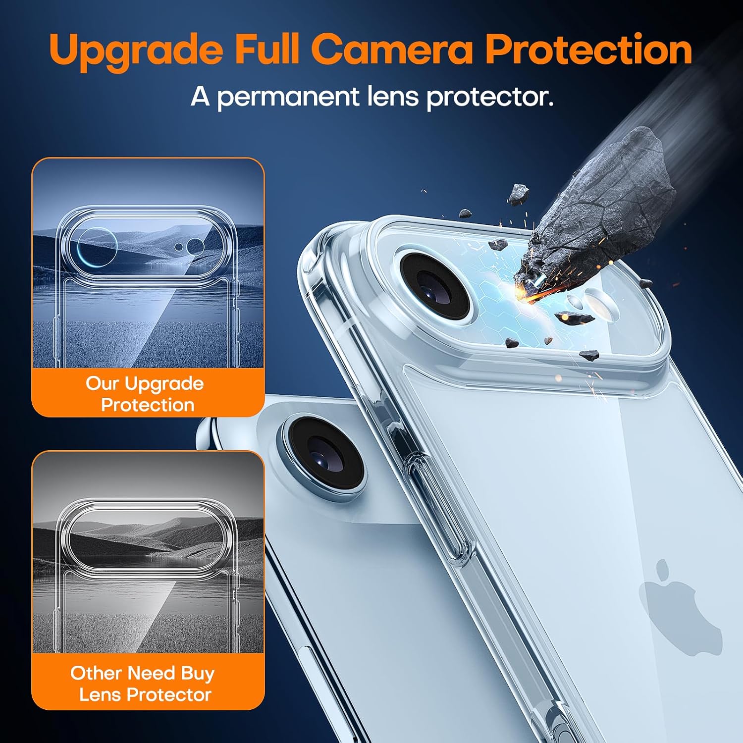 Thumbnail 4 de TAURI for iPhone Air Case Clear 0.04