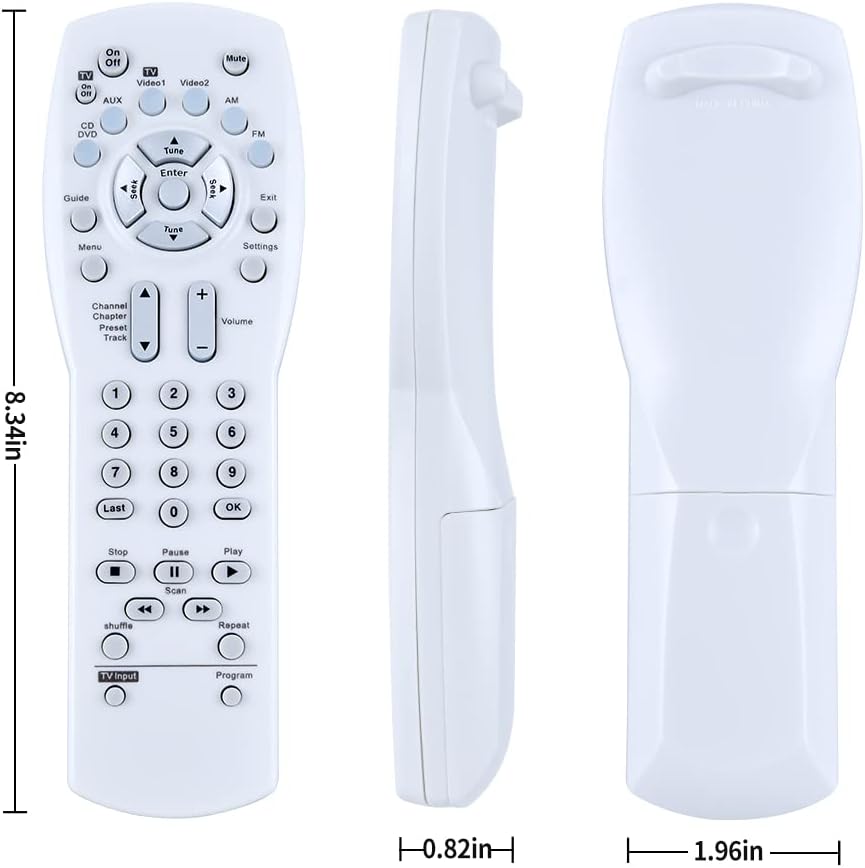 Thumbnail 1 de TCNOUMT replacement remote control for Bose 321 / 321GS 3·2·1 GS media centre (white)