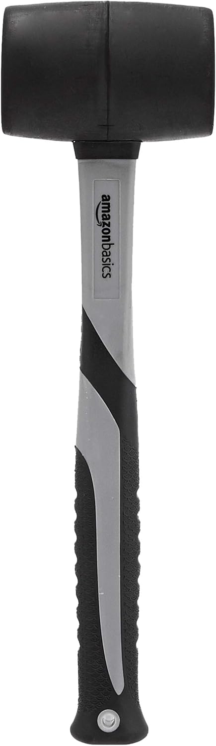 Detalle de Amazon Basics Club Hammer with Fibreglass Handle, 450g