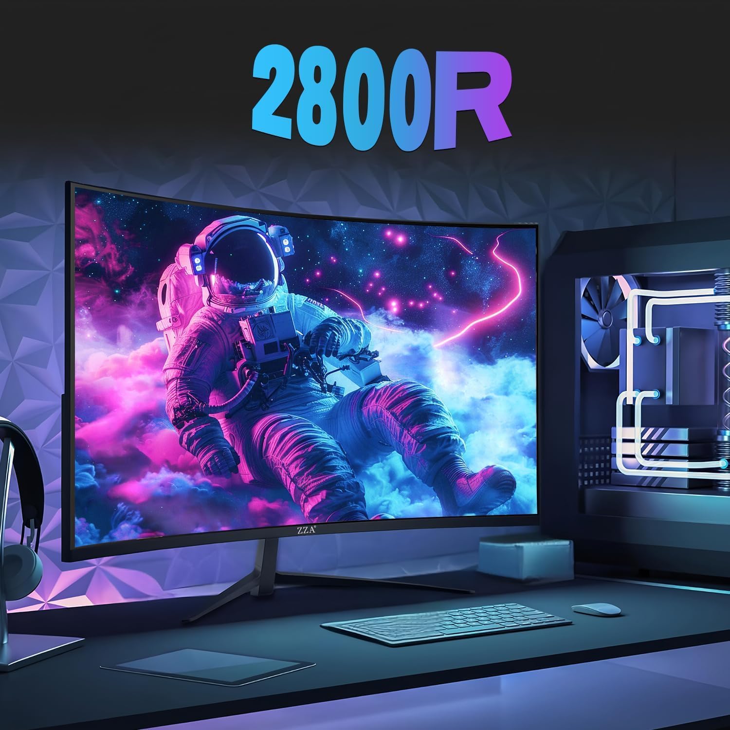 Thumbnail 5 de ZZA 27 Inch Curved Monitor 280Hz
