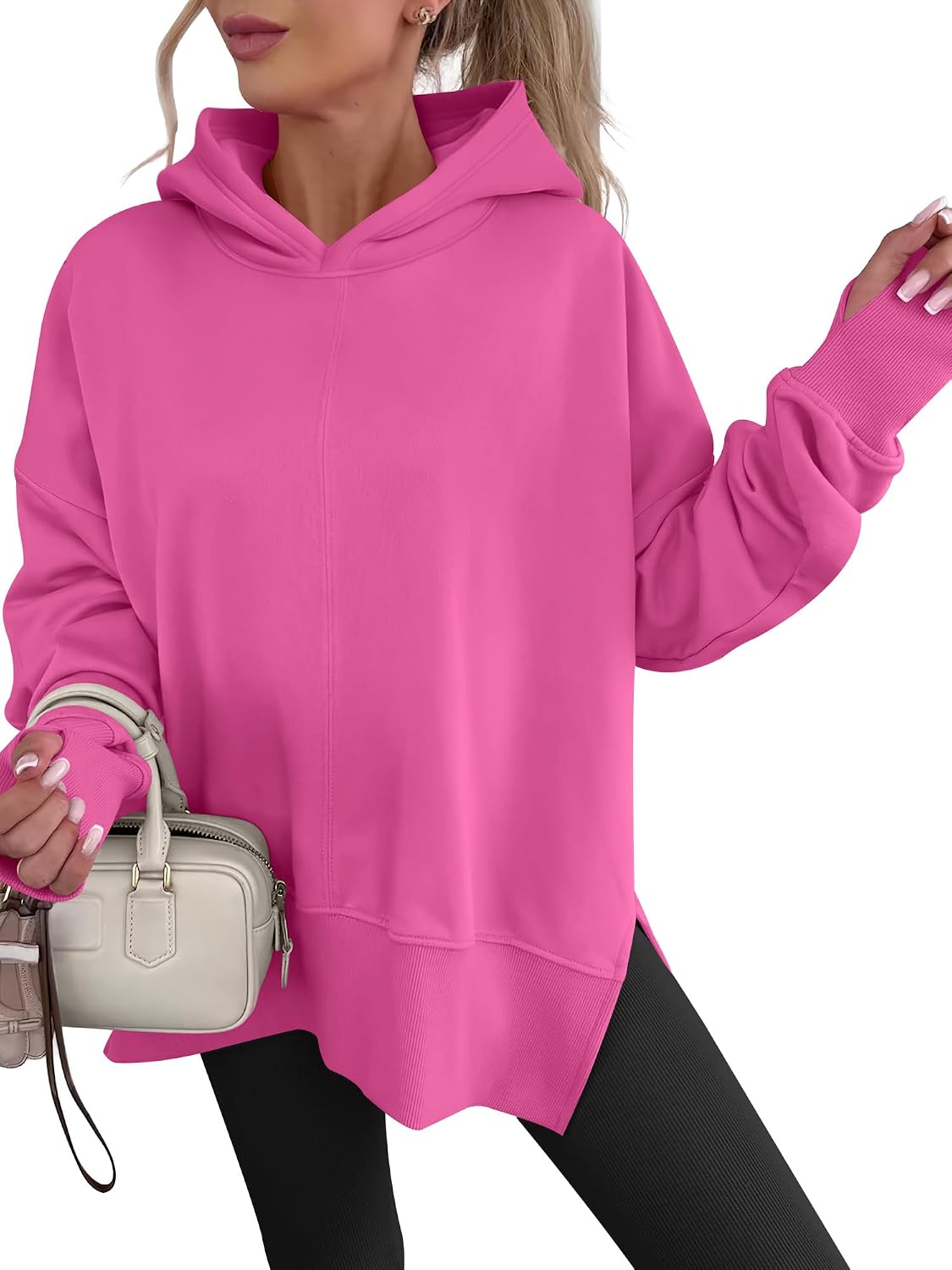 Detalle 2 de ANRABESS Oversized Hooded Sweatshirt 2026