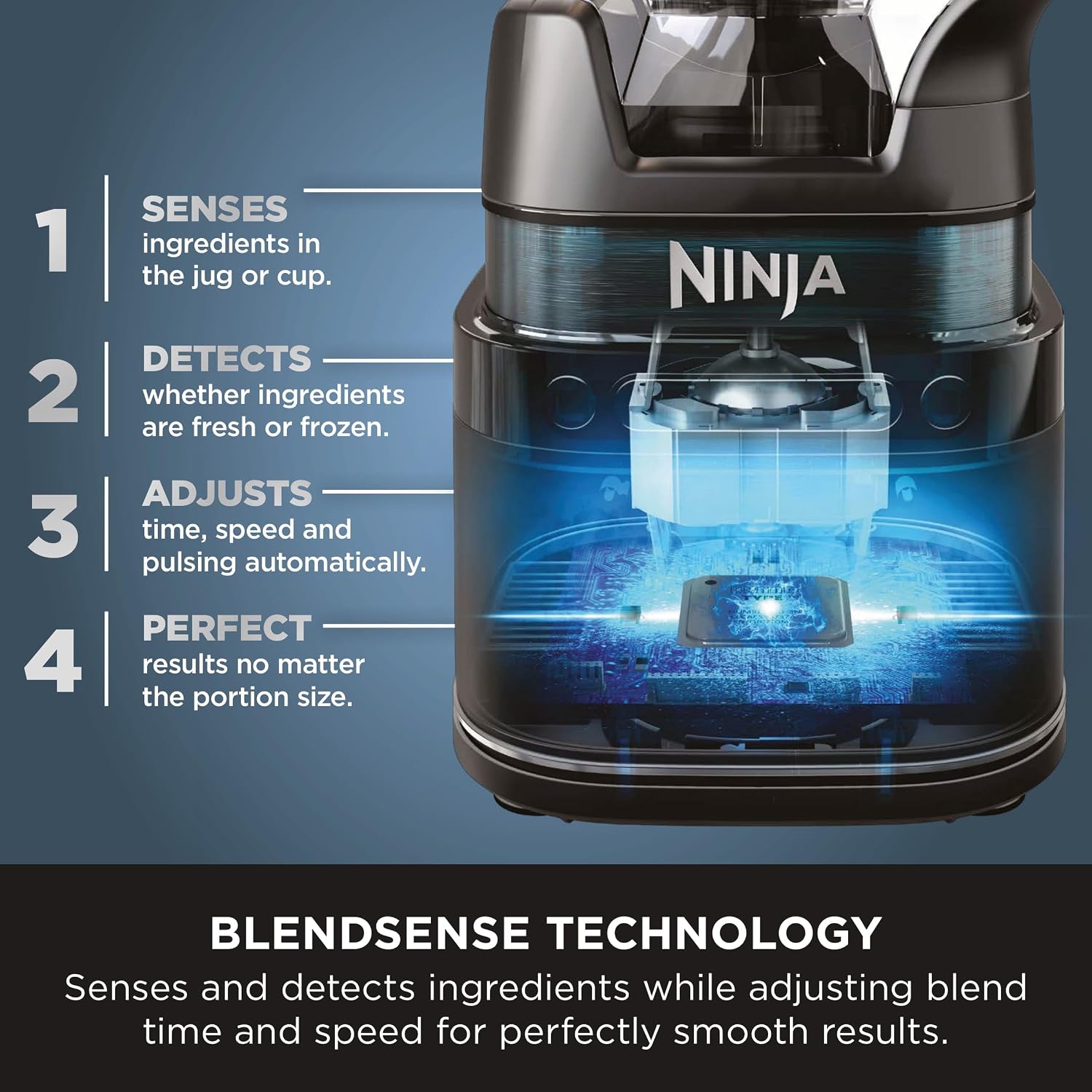 Thumbnail 4 de Ninja TB401UKSTGD 1200W Detect Power Blender