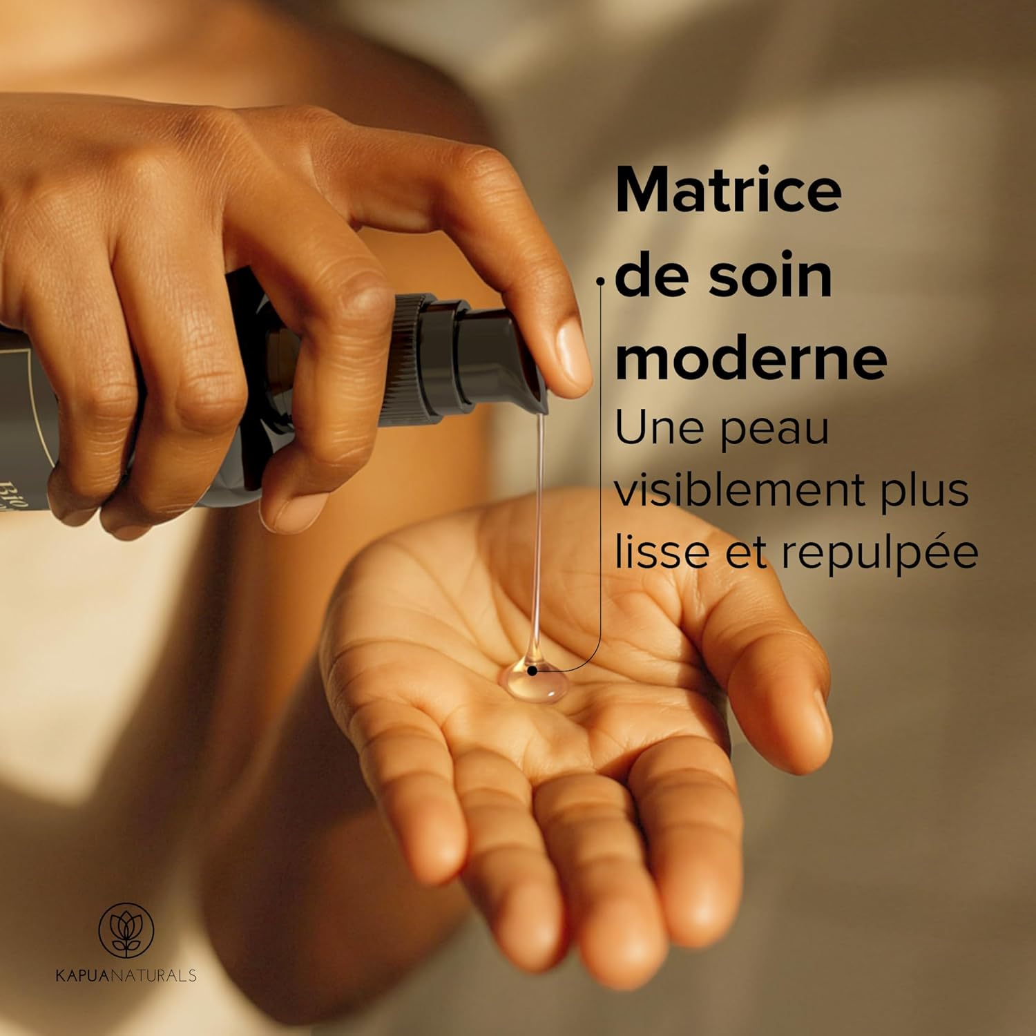 Detalle 2 de Acide Hyaluronique serum hautement dosé – 100 ml, vegan & bio, anti-âge