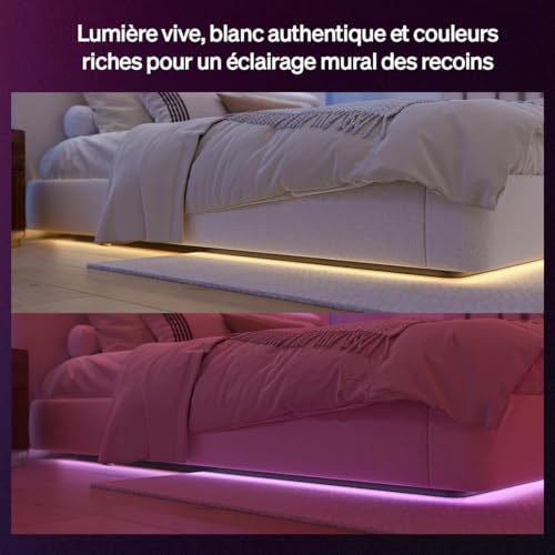 Detalle de Philips Hue Bande LED Flux UltraBright 5 m – Éclairage connecté 2000 lm