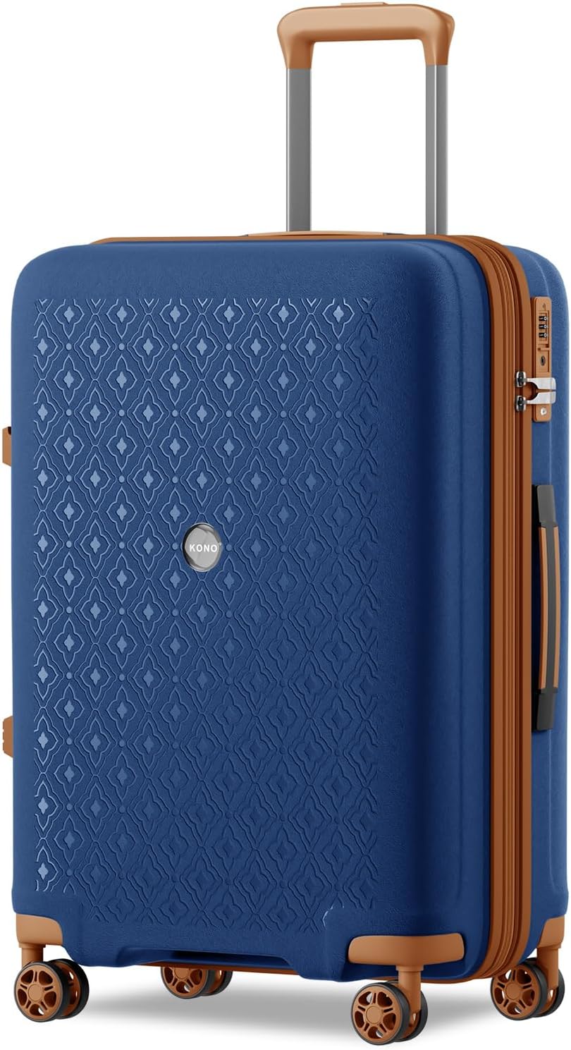Detalle de Kono Valise Grande Taille Extensible – Valise Soute à Roulettes 4 Spiners en Polypropylène