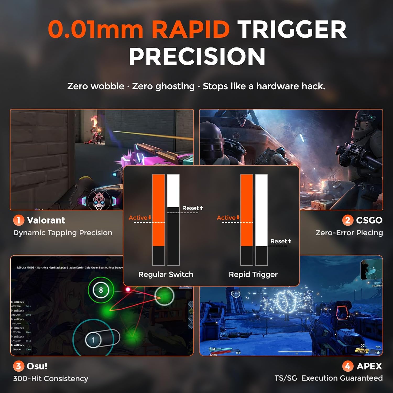 Thumbnail 4 de DAREU EK60 HE tastiera gaming 8000 Hz