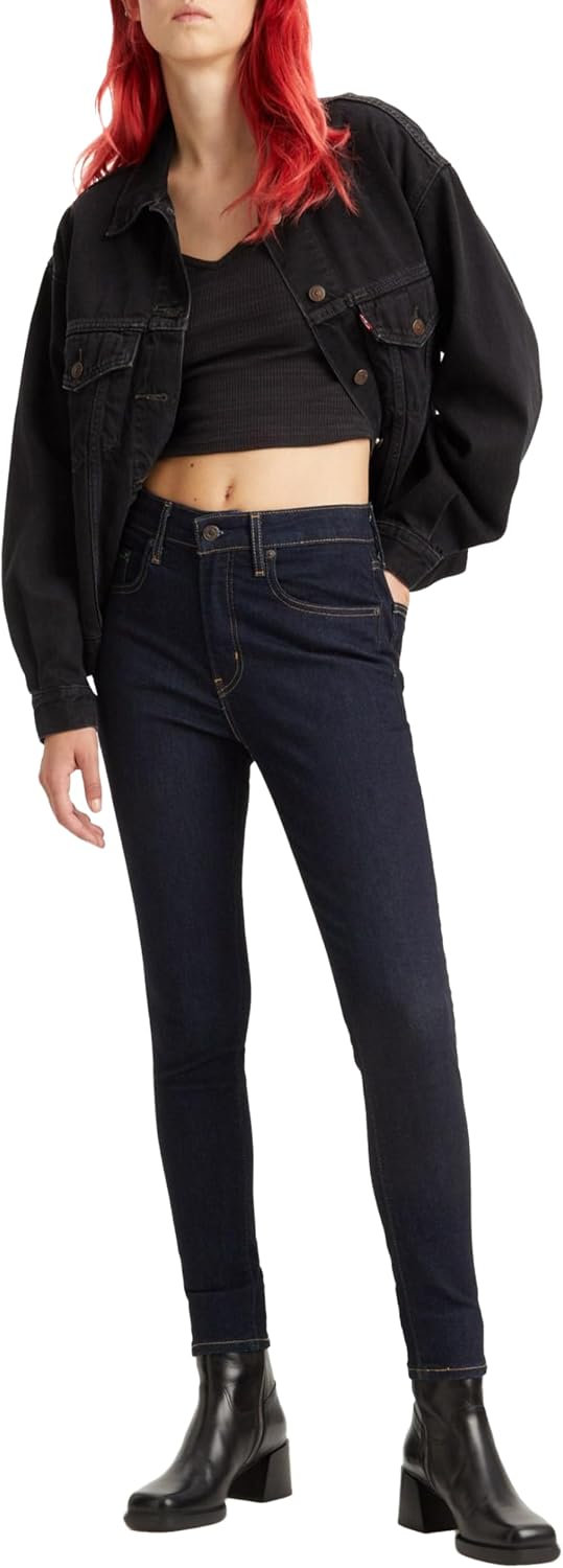 Detalle de Levi's 721 High Rise Skinny Jeans Femme – Blue Wave Rinse, 30W / 28L