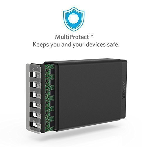 Thumbnail 4 de Anker PowerPort 6 USB Cargador 60W para Dispositivos