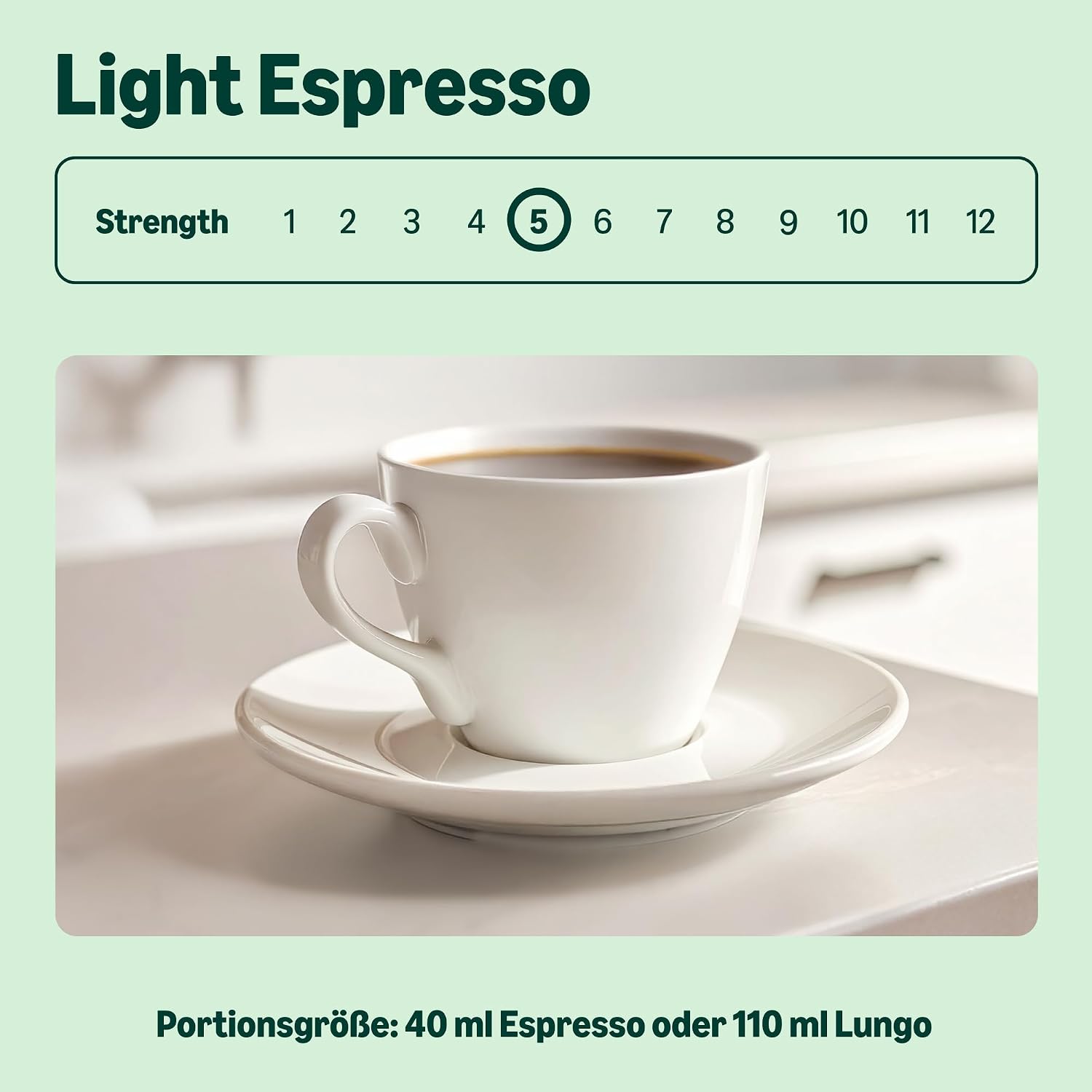 Detalle 1 de by Amazon Light Espresso 100er-Packung