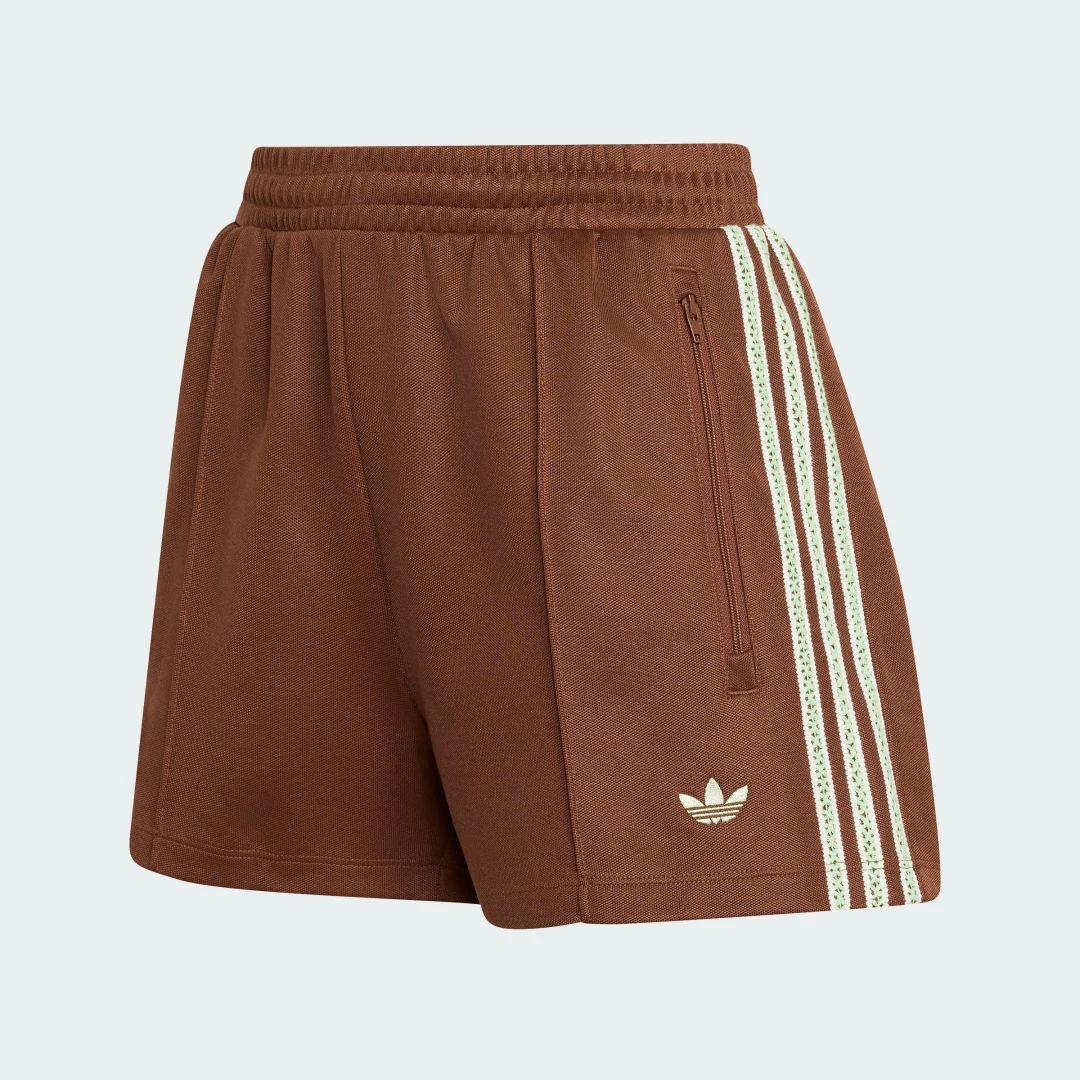 Detalle de Pantalón corto Adidas Originals Summer Glow – color Marrón