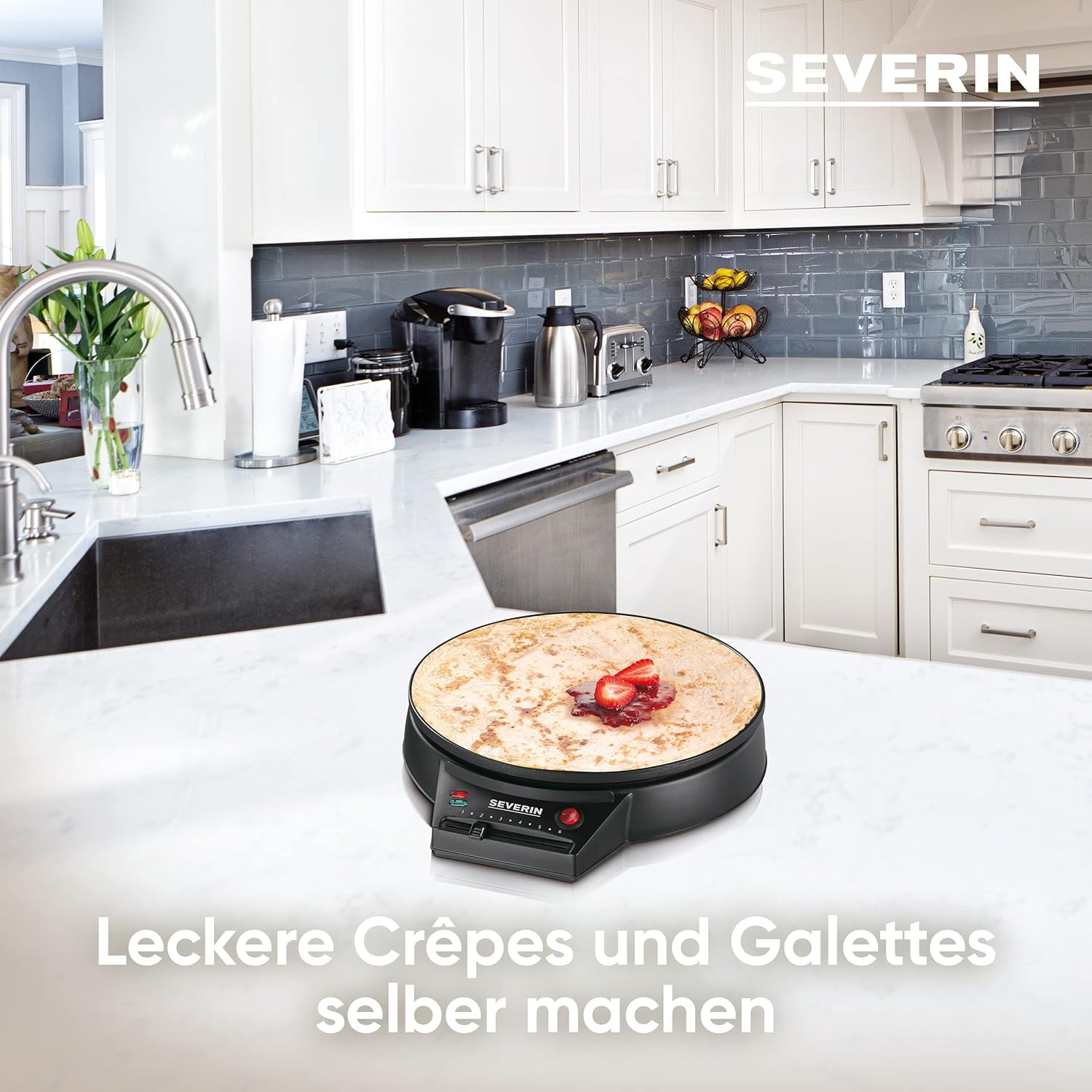 Thumbnail 2 de SEVERIN CM 2198 Crêpes Maker 30 cm 🥞