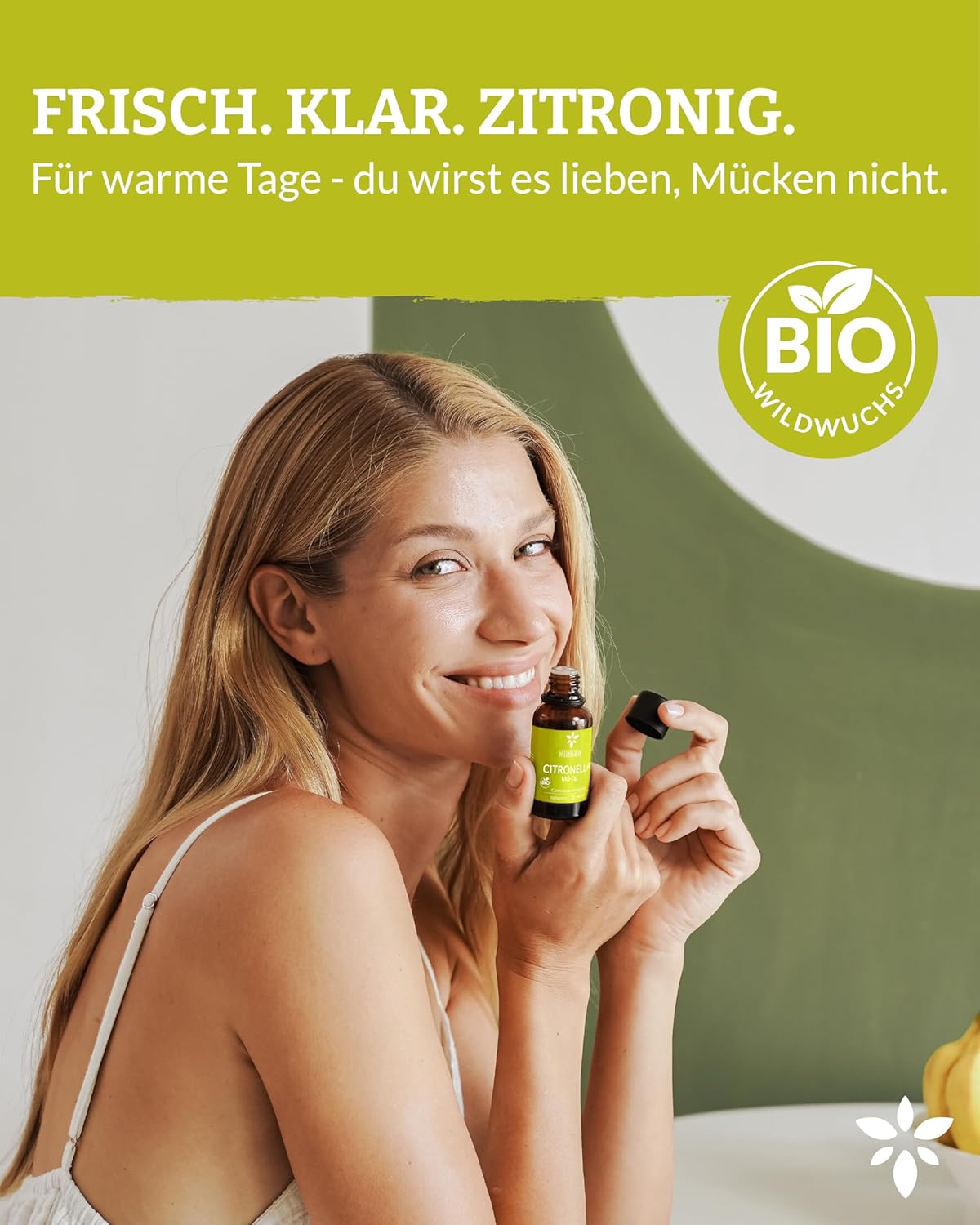 Thumbnail 2 de Heldengrün® BIO Citronellaöl (100% naturrein) – ätherisches Zitronellaöl gegen Mücken