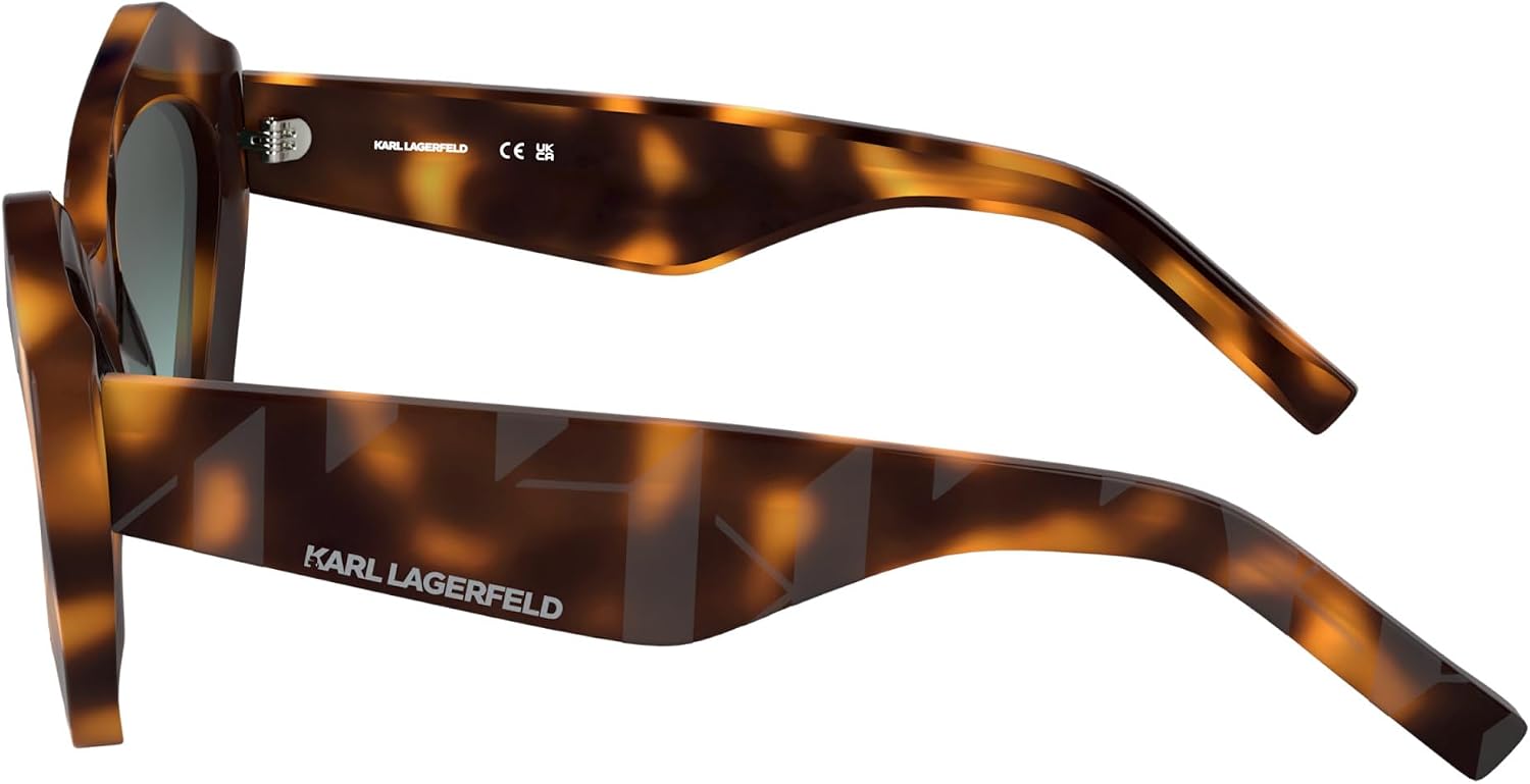 Detalle de Lunettes femme KARL LAGERFELD KL6199S (taille M) – monture géométrique en acétate