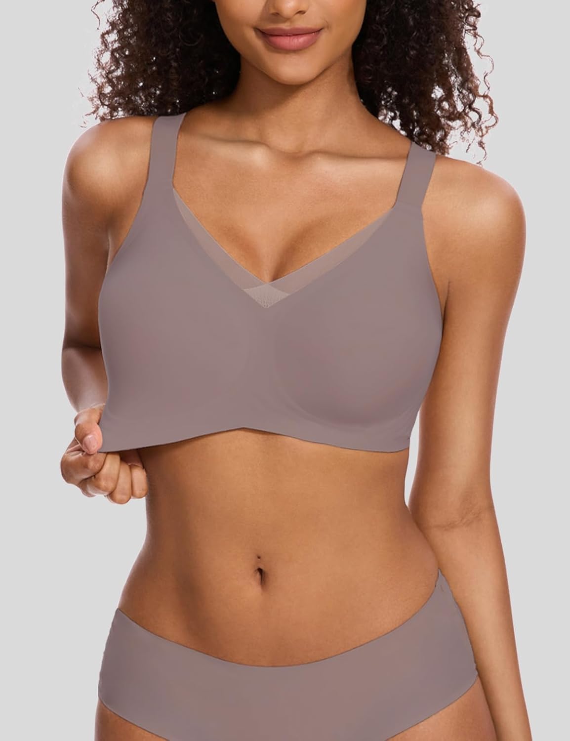 Thumbnail 6 de Vinfact Women's V Lace Seamless Bra