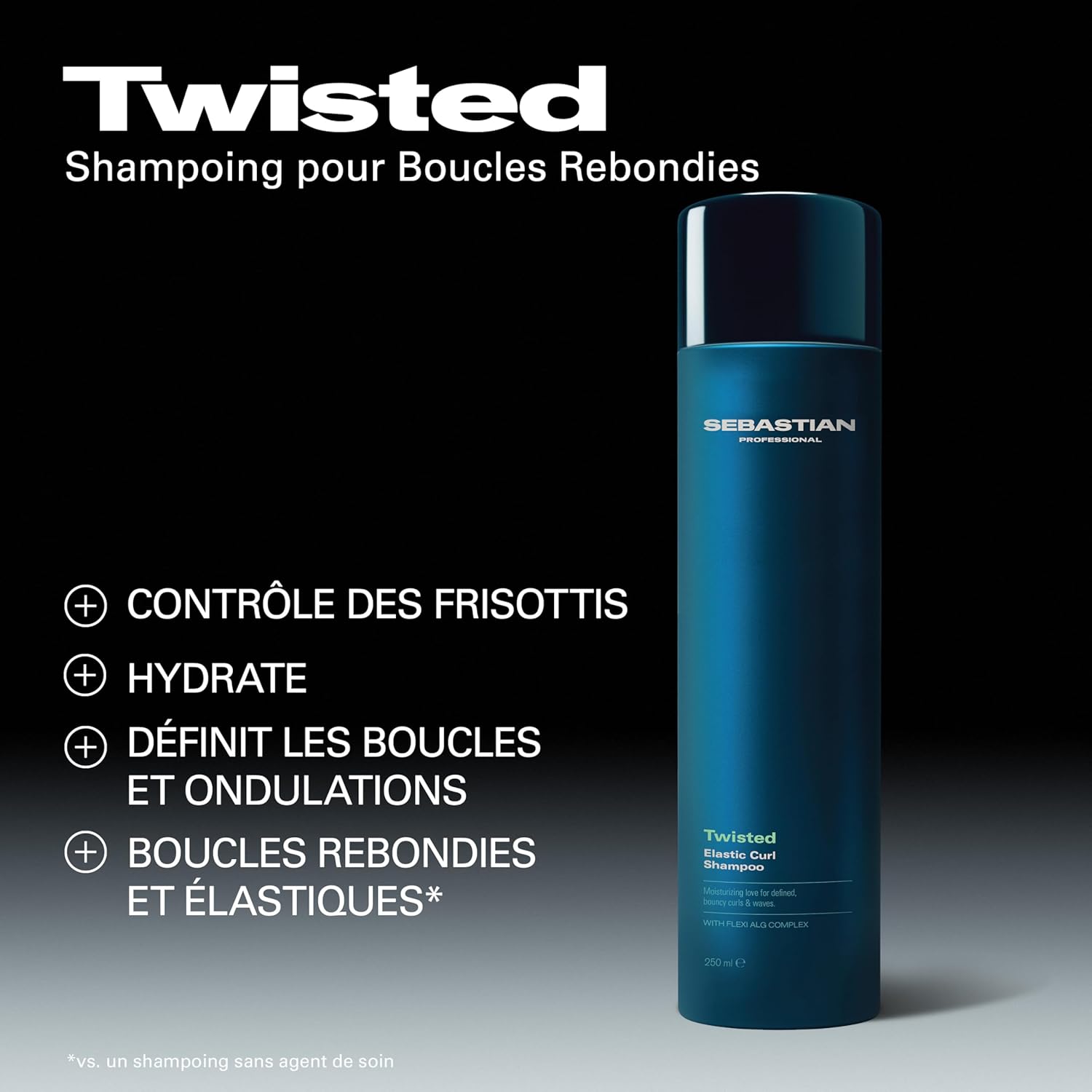 Thumbnail 1 de Sebastian Professional Twisted – Shampoing pour cheveux bouclés rebondis (250 ml)