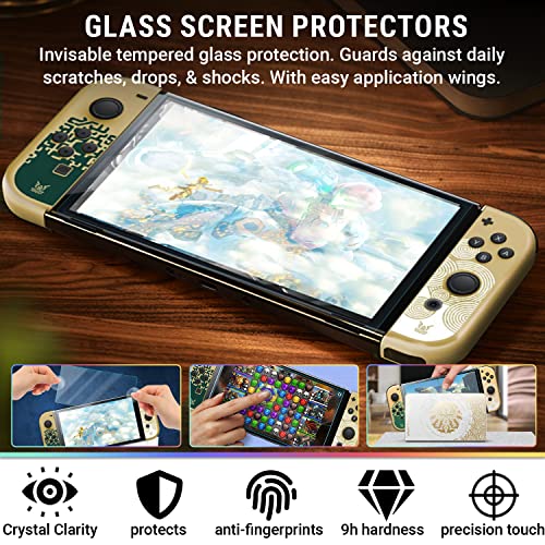 Thumbnail 3 de Kit Orzly para Nintendo Switch OLED 🎮 Completo y Protectores