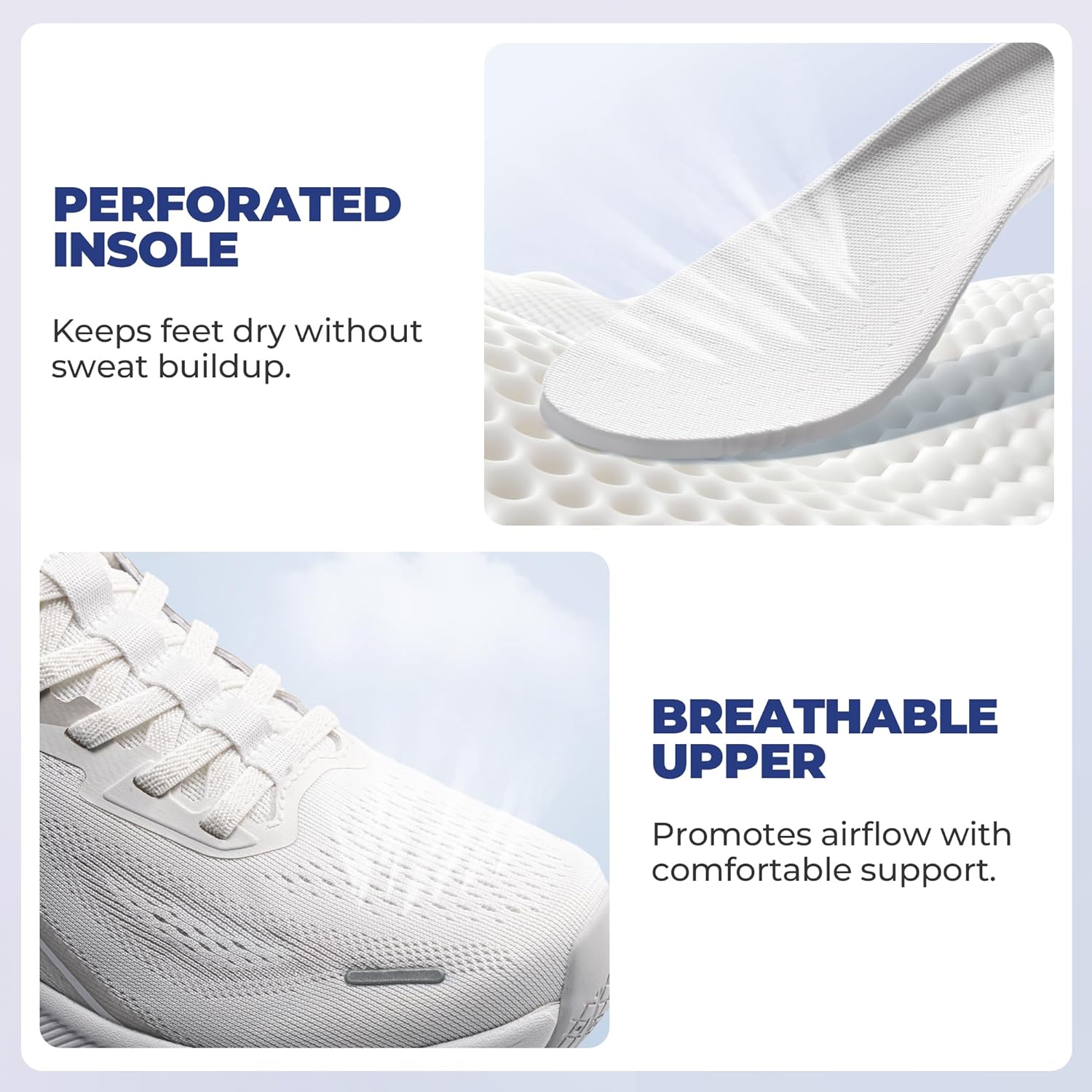 Thumbnail 6 de AllswiFit Women's Slip-On Walking Shoes: Hands-Free Cushion and Everyday Comfort