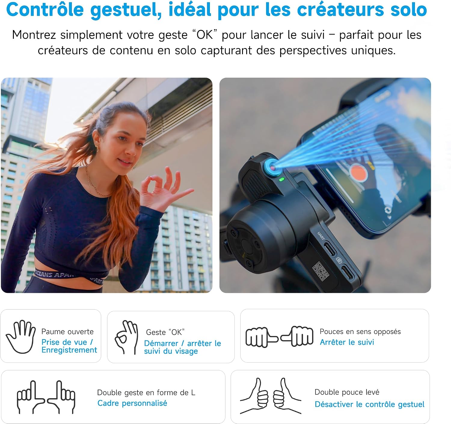 Thumbnail 4 de Feiyutech SCORP Mini 3 Pro stabilisateur 2 kg