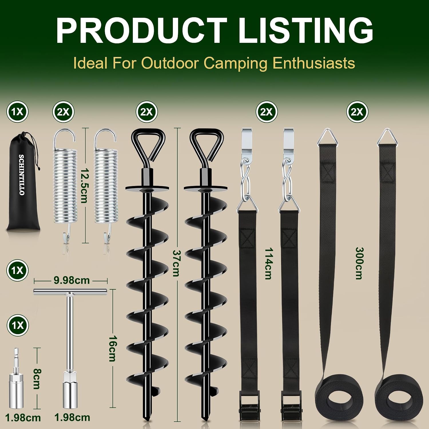 Detalle de Awning Tie Down Kit with Storm Straps for Thule Omnistor Awnings