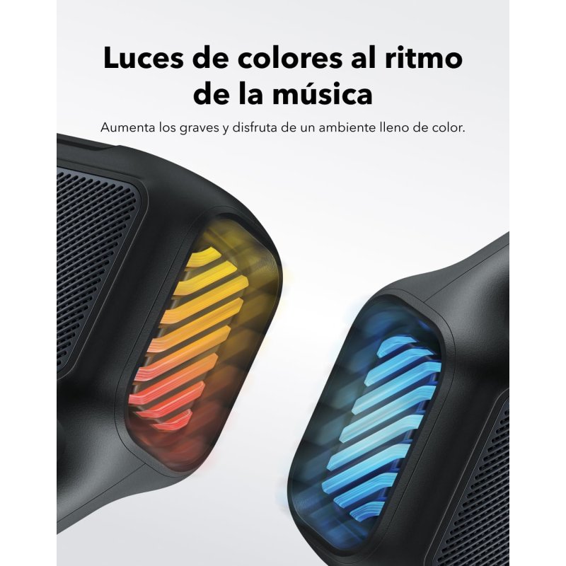 Thumbnail 1 de Soundcore Boom 2 Altavoz inalámbrico 2.1 RGB 2×20 W 🔊