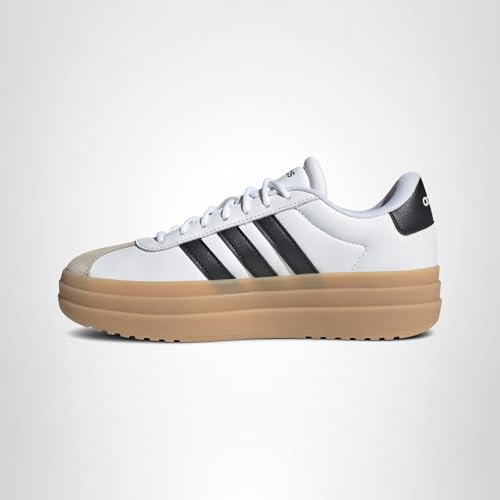 Thumbnail 6 de ADIDAS Donna VL Court Bold Shoes - Ftwr White/Core Black/Wonder Beige (36 2/3 EU)