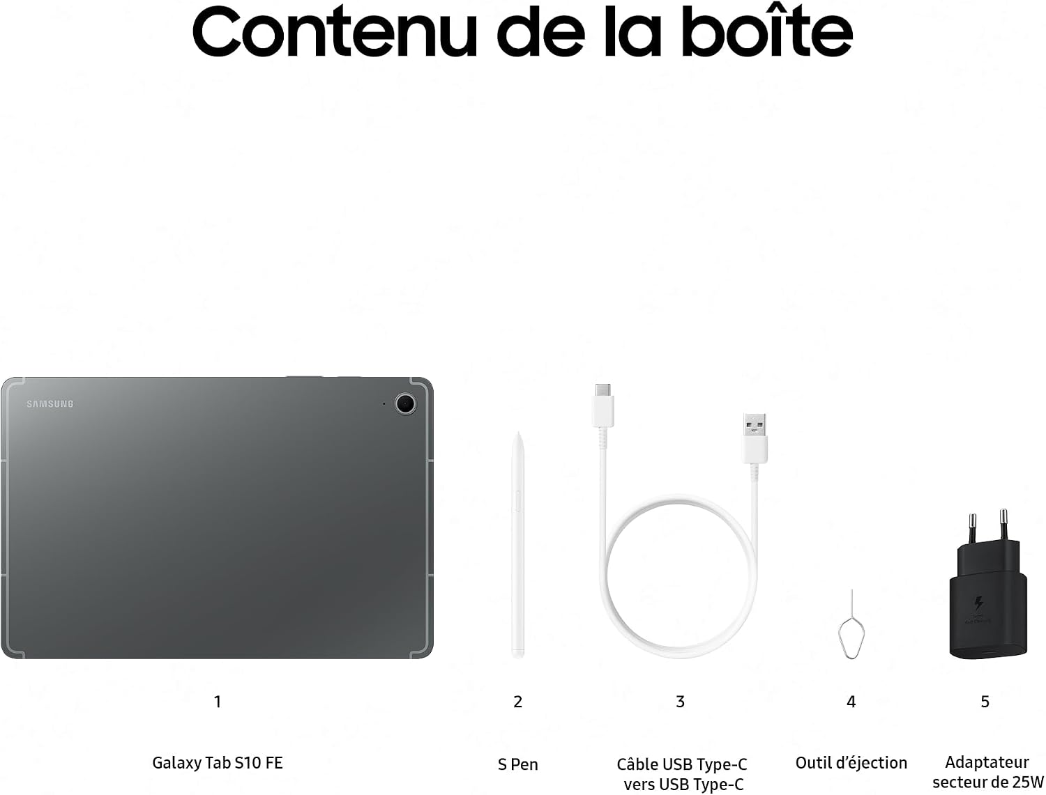 Thumbnail 6 de Samsung Galaxy Tab S10 FE 10,9" 256 Go Gérer le quotidien avec le S Pen inclus