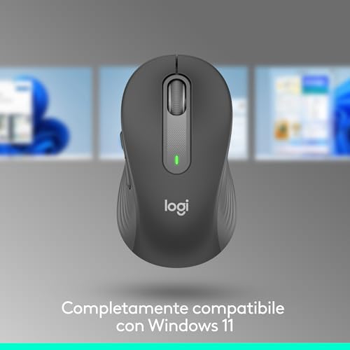 Detalle de Logitech Signature M650 Wireless: mouse ergonomico per mani piccole e medie